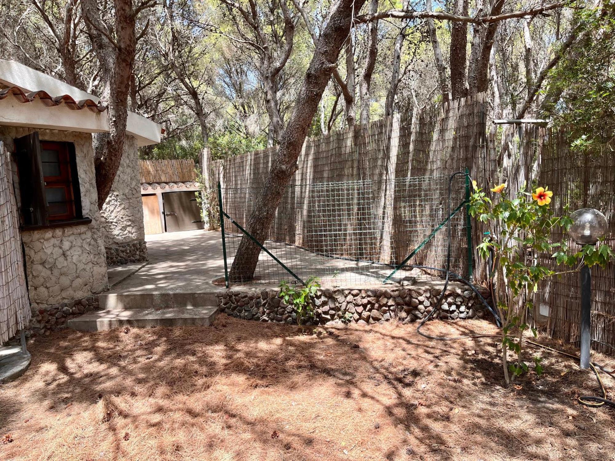 Rustico Porto Pino 30 Mt Dalla Spiaggia Buitenkant foto